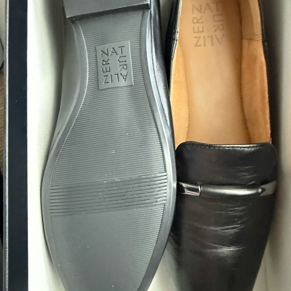 Black Leather Women’s Loafers - Picture 5 of 5